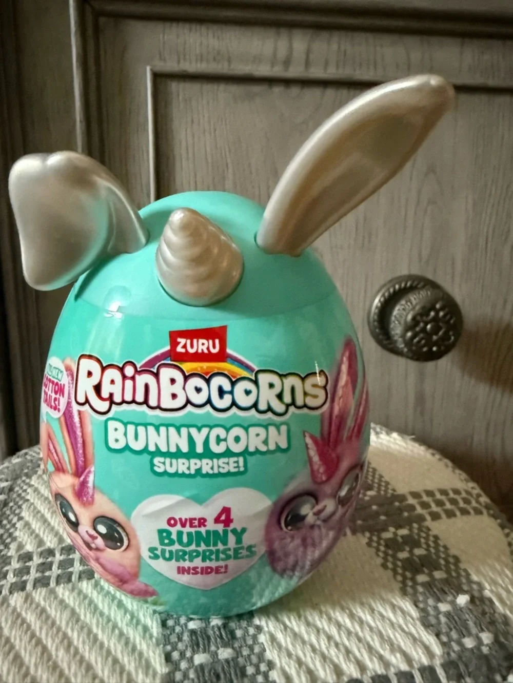 ZURU Rainbocorns Bunnycorn Surprise Egg - Teal with Gold Accents